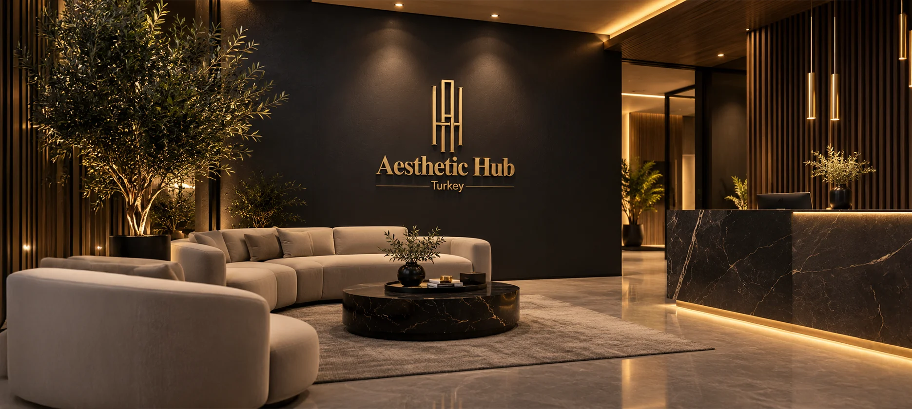 State of the art high-end cosmetic aesthetic procedure room